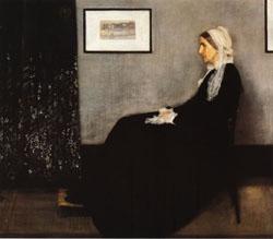 James Abbott McNeil Whistler Arrangement in Gray and Bloack No.1;Portrait of the Artist's Mother France oil painting art